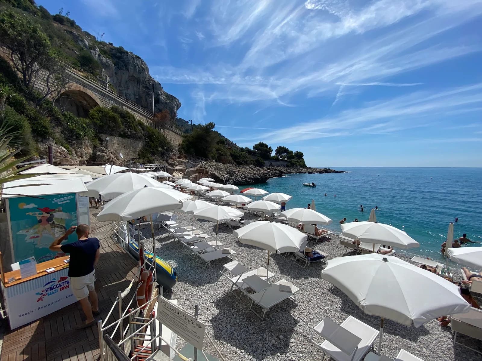 La Spiaggetta Dei Balzi Rossi